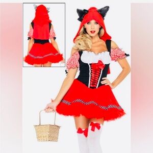 🐺 Red Riding hood wolf costume cosplay Halloween Fashion nova